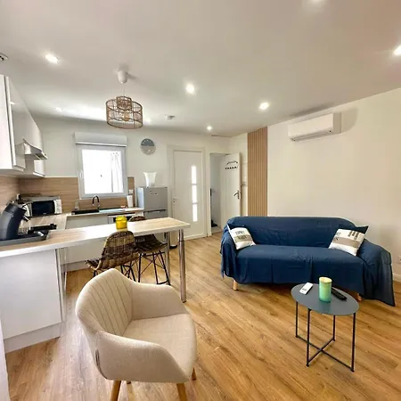 For 2 People, Terrace, Air Conditioning, Wifi Perpignan